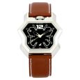 Fastrack Quartz Analog White Dial Leather Strap Watch for Guys
