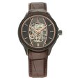 Titan Maritime Black Dial Automatic Leather Strap Watch for Men - image number 2