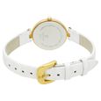 Nebula Quartz Analog Mother of Pearl Dial Leather Strap Watch for Women - image number 3