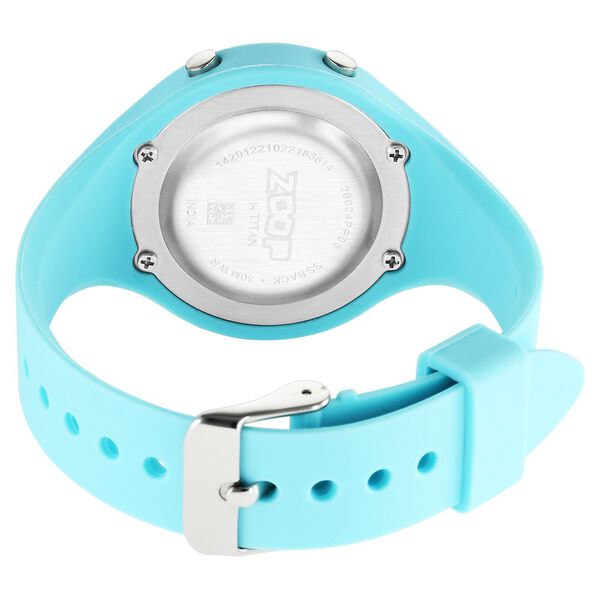 Zoop Digital Dial Blue Silicone Strap Watch For Kids - image number 4
