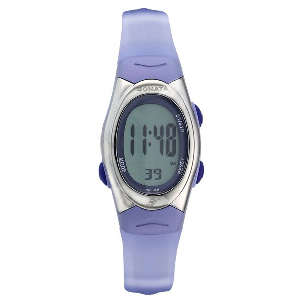 Sonata Digital Dial Strap Watch for Women - image number 0