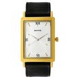 Sonata Quartz Analog Champagne Dial Metal Strap Watch for Men