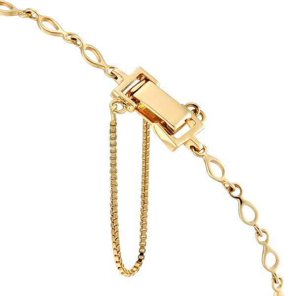 Titan Nebula Ashvi 18 KT Gold Quartz Analog White Mother Of Pearl Dial 18KT Gold Bracelet Watch For Women - image number 5