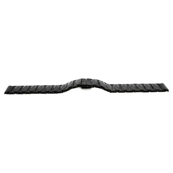 22 mm Black Ceramic & Metal Straps for Men - image number 1
