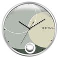 Titan's Modern Classic 35 cm Pendulum Clock: Silent, Clear, Timeless Elegance - image number 1