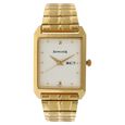 Sonata Quartz Analog White Dial Stainless Steel Strap Watch for Men - image number 0