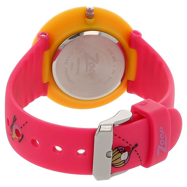 Zoop By Titan Quartz Analog Green Dial PU Strap Watch for Kids - image number 3