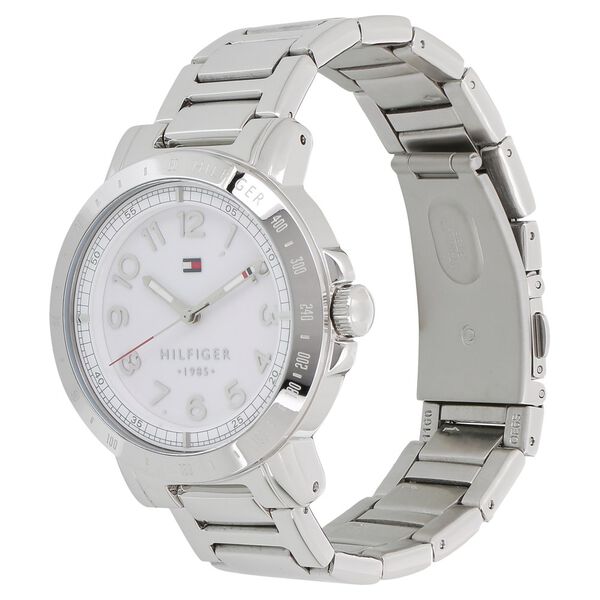 Tommy Hilfiger Quartz Analog White Dial Stainless Steel Strap Watch for Women - image number 1