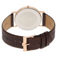 Titan Edge Xerxes Desai Quartz Analog Silver Dial Brown Leather Strap Watch For Unisex - image number 4