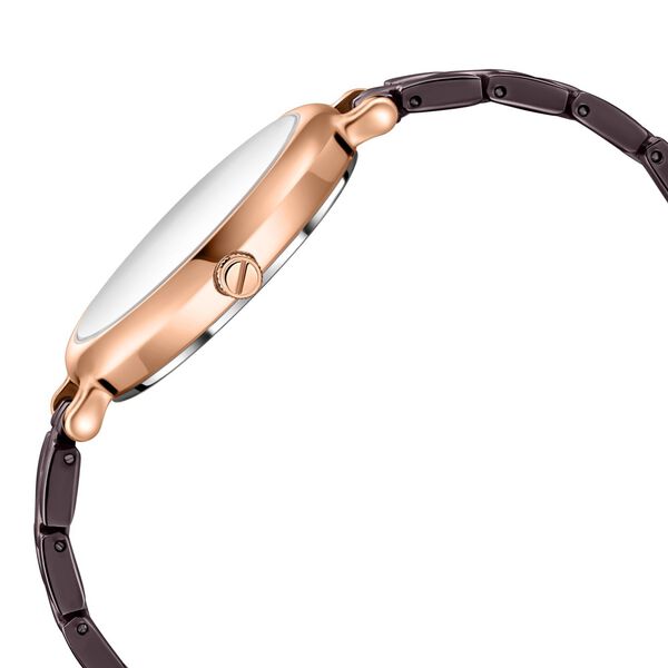 Kenneth Cole Quartz Analog Brown Dial Stainless Steel Strap Watch for Women - image number 1