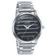 Sonata Poze Quartz Analog Black Dial Metal Strap Watch For Men - image number 2