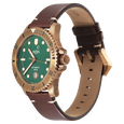Xylys Mariana Swiss Analog with Date Green Dial Geniune Leather Strap Watch For Men - image number 3