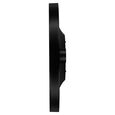 Titan Earth Flare Wall Clock - Black Marble Texture - image number 3