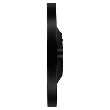 Titan Earth Flare Wall Clock - Black Marble Texture