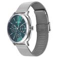 Titan Classique Suave Quartz Green Dial Silver Stainless Steel Mesh Strap Watch for Men - image number 3
