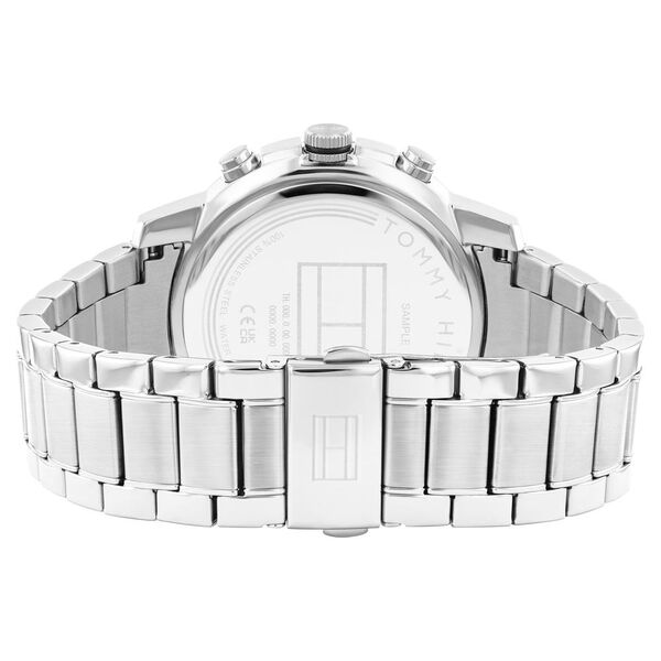 Tommy Hilfiger Quartz Multifunction Grey Stainless Steel Strap for Men - image number 2
