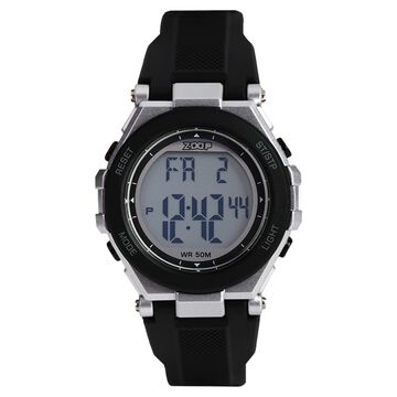 Zoop Bolder Digi Digital Watch With Black Strap For Kids From House Of Titan