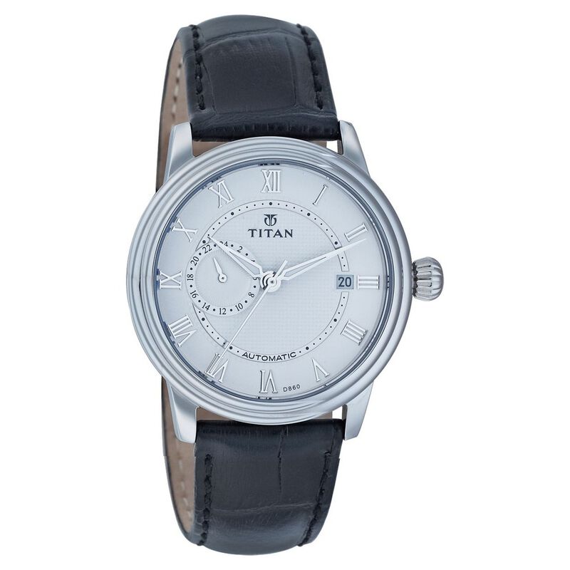 Titan Quartz Multifunction White Dial Watch for Men