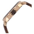 Xylys Swiss Analog Bicolour Leather Strap and Black Dial Watch For Men - image number 2