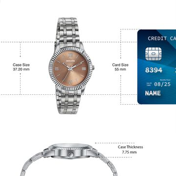 Premium looking versatile women's watch from Ease by Sonata