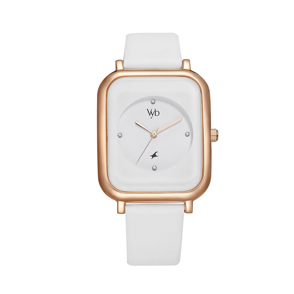 Fastrack watches white color sales