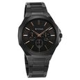 Titan Classic Slim Multifunction Quartz Multifunction Black Dial Stainless Steel Strap Watch For Men - image number 1