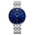 Titan Neo Quartz Analog White Dial Brown Leather Strap Watch For Women