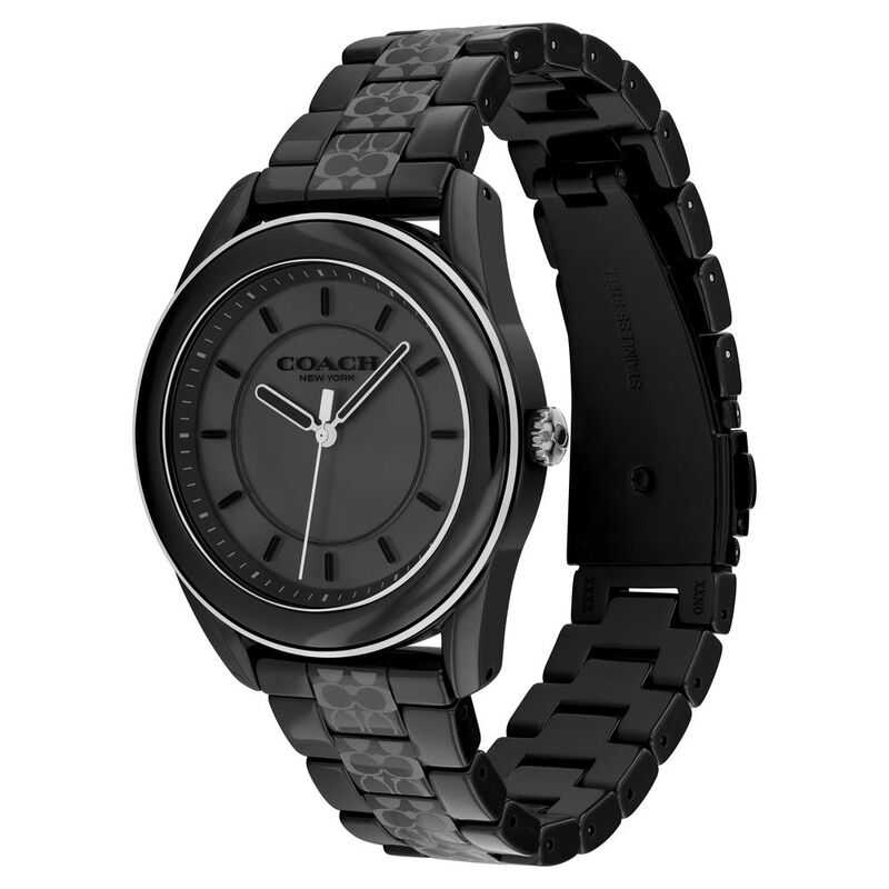 Coach Quartz Analog Black Dial Ceramic Strap Watch for Women - image number 1