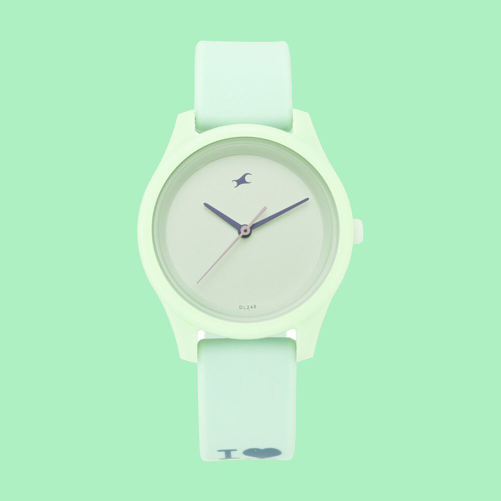 Fastrack monochrome analog watch shop