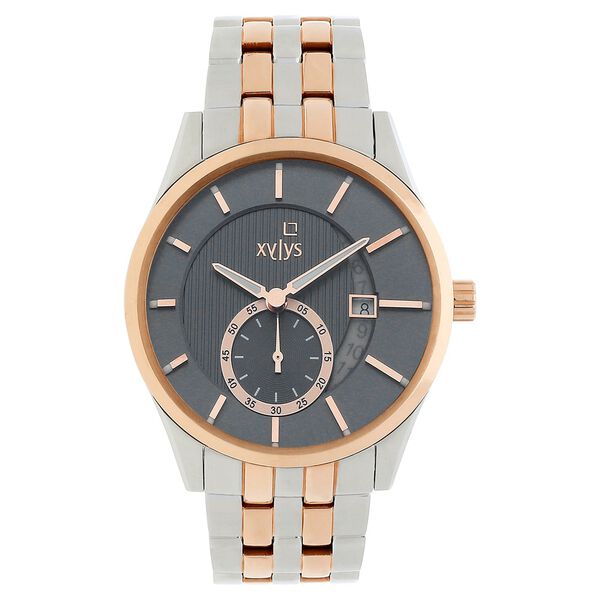 Xylys Offsets Swiss Analog Stainless Steel Grey Dial Watch for Men - image number 0