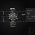 Titan Black and Gold Anthracite Dial Analog Stainless Steel Strap watch for Men - image number 2