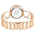 Titan Raga Power Pearls Quartz Analog Mother of Pearl Dial Rose Gold Metal Strap Oval Shaped Watch For Women - image number 6