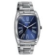 Sonata Ascent Blue Tonneau Watch with Metal Bracelet - image number 1