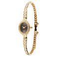 Nebula By Titan Quartz Analog Brown Dial 18 KT Gold Strap Watch for Women - image number 2