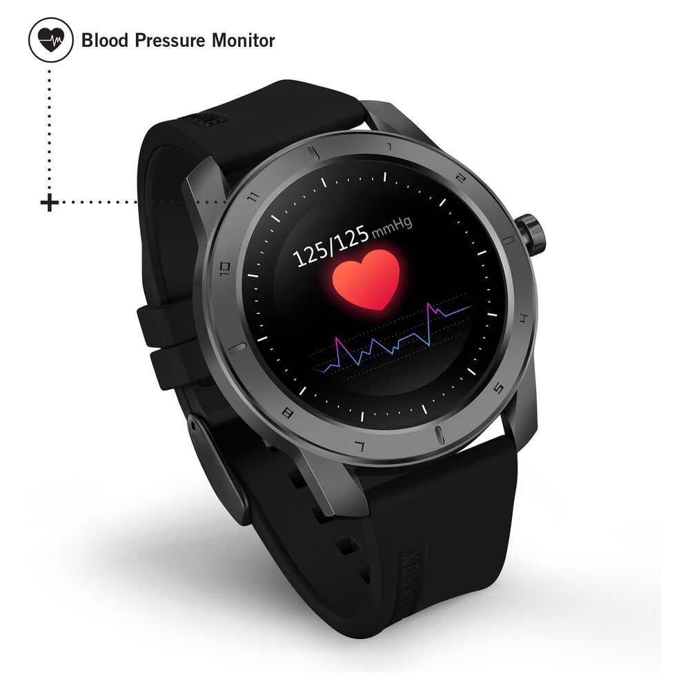Buy Online Kenneth Cole Smart Black Dial Silicone Strap Unisex