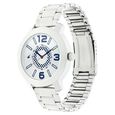 Fastrack Quartz Analog Silver Dial Stainless Steel Strap Watch for Guys - image number 1