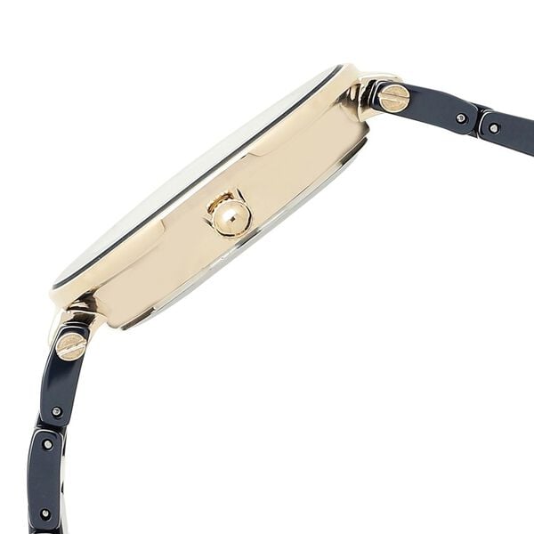 Anne Klein Quartz Analog Blue Dial Ceramic Strap Watch for Women - image number 3