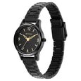 Titan Quartz Analog Black Dial Stainless Steel Strap Watch for Women - image number 2