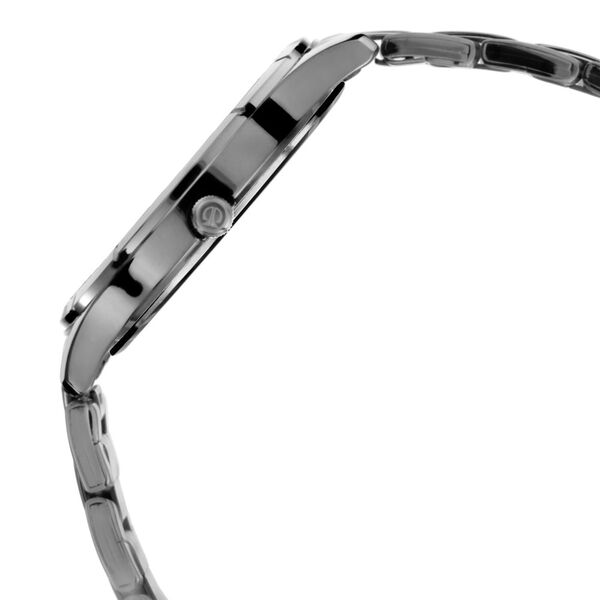 Titan Quartz Analog with Day and Date Black Dial Black Stainless Steel Strap Watch For Men - image number 3