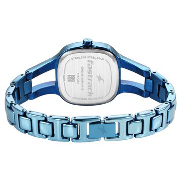 Fastrack Pulse Quartz Analog Mother Of Pearl Dial Metal Strap Watch for Girls