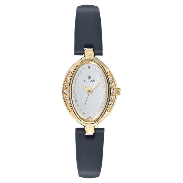 Titan Quartz Analog Silver Dial Watch for Women - image number 0