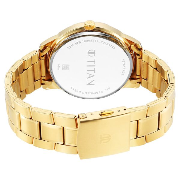 Titan Regalia Opulent Analog with Day and Date Black Dial Watch for Men - image number 4