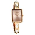 Sonata Aura Quartz Analog Pink Dial Rose Gold Stainless Steel Strap Watch For Women - image number 0