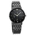 Titan Women's Regal: Roman Numeral Black Dial & Metal Strap Watch - image number 1