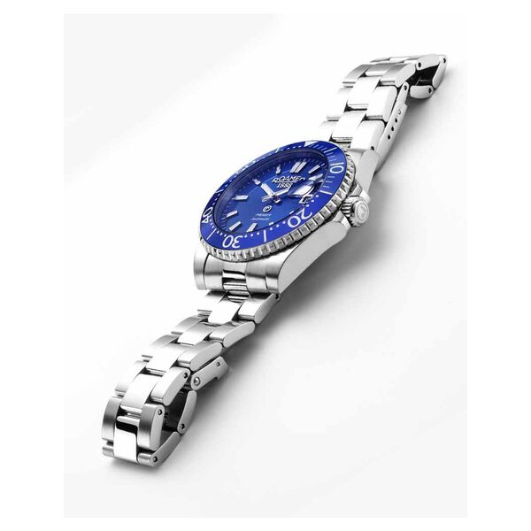 Roamer Premier Automatic Analog with Date Blue Dial Silver Stainless Steel Strap Watch For Men - image number 2