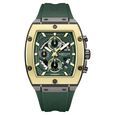 Kenneth Cole Quartz Multifunction Green Dial Green Colour Silicone Strap Watch For Men - image number 0