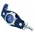 Fastrack Quartz Analog Blue Dial Leather Strap Watch for Guys - image number 0