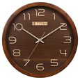 Titan Classic Wooden Wall Clock (30cm x 30cm) - image number 1