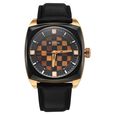 Titan Grandmaster X Gukesh Dommaraju Special Edition Tiger Eye and Black Agate Dial Premium Leather Strap Watch for Men - image number 1