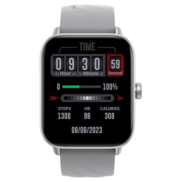 Fastrack Rider with 4.64 cm TFT LCD Display, SingleSync BT Calling Unisex Smart Watch with Grey Strap